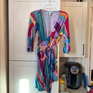 DVF Gladiator Wrap Dress Sz 12